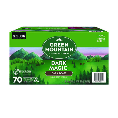 GMT5000373740 - Keurig - Dark Magic Extra Bold Coffee K-Cups, Regular, 70/Box