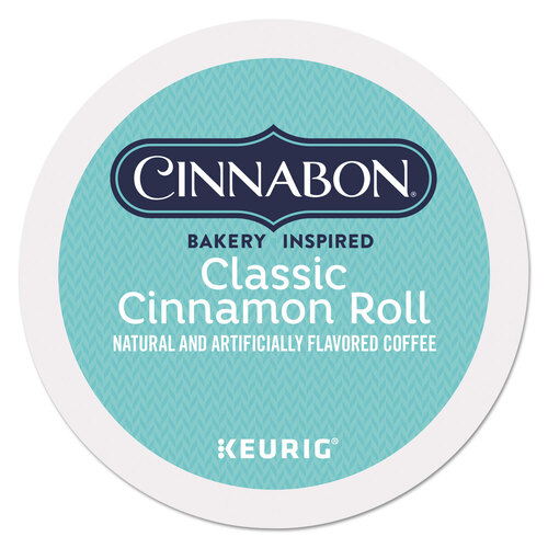 GMT6305 - Cinnabon - Cinnabon Classic Cinnamon Roll Coffee K-Cups, 24/Box