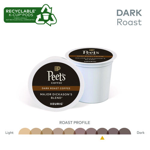 GMT6547CT - Keurig - Major Dickason&#39;s Blend K-Cups, Regular, 88/Carton