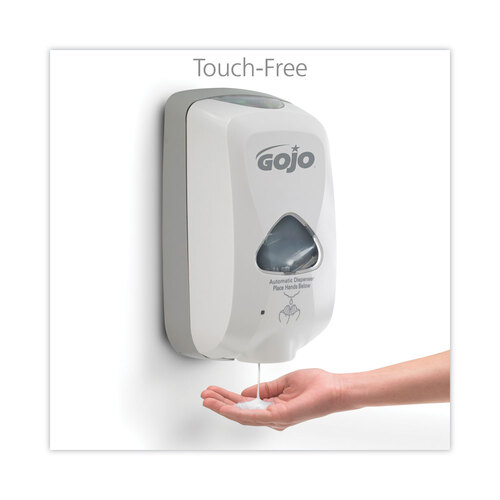 GOJ274012 - GOJO - TFX Touch-Free Automatic Foam Soap Dispenser, 1,200 mL, 4.1 x 6 x 10.6, Gray