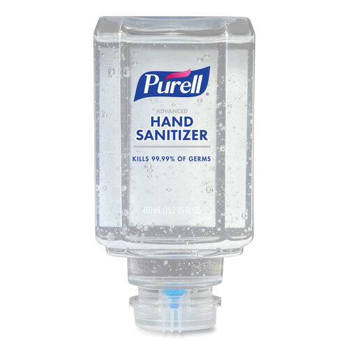Advanced Hand Sanitizer Gel, For ES1, 450 mL Refill, Clean Scent, 6/Carton Advanced Hand Sanitizer Gel, For ES1, 450 mL Refill, Clean Scent, 6/Carton
