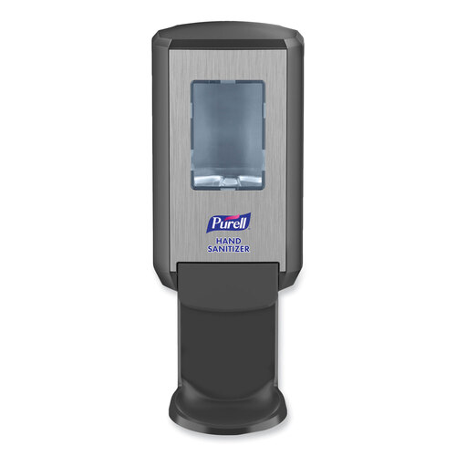 CS4 Hand Sanitizer Dispenser, 1,200 mL, 4.88 x 8.19 x 11.38, Graphite CS4 Hand Sanitizer Dispenser, 1,200 mL, 4.88 x 8.19 x 11.38, Graphite