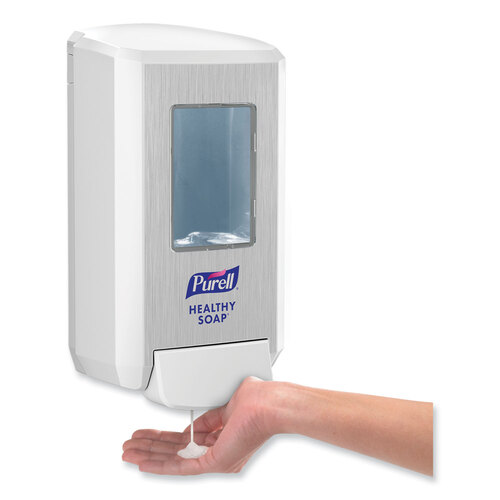 GOJ513001 - GOJO - CS4 Soap Push-Style Dispenser, 1,250 mL, 4.88 x 8.8 x 11.38, White