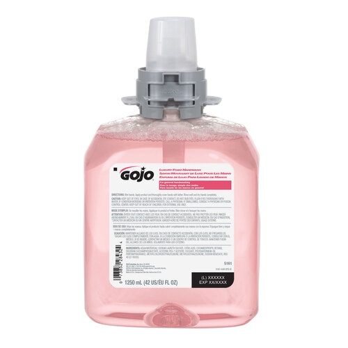 GOJ516104CT - GOJO - GOJO Luxury Foam Hand Wash Refill for FMX-12 Dispenser, Refreshing Cranberry, 1,250 mL, 4/Carton