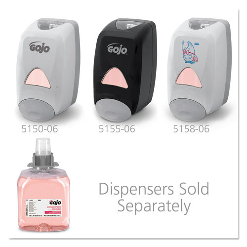 GOJ516104EA - GOJO - GOJO FMX-12 Luxury Foam Hand Wash, FMX-12 Dispenser, Cranberry, 1,250 mL Pump, 1/Each