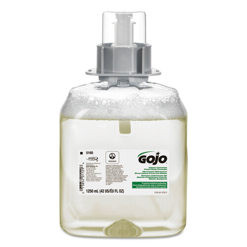 GOJ516504EA - GOJO - GOJO FMX Green Seal Foam Handwash Dispenser Refill, Unscented, 1,250 mL, 1/Each