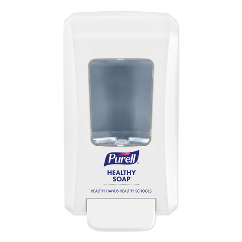 GOJ524006CT - GOJO - FMX-20 Soap Push-Style Dispenser, 2,000 mL, 4.68 x 6.5 x 11.66, For K-12 Schools, White, 6/Carton