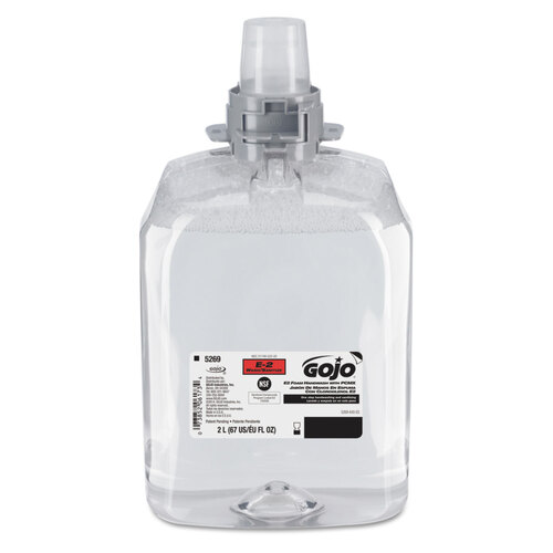 GOJ526902 - GOJO - E2 Foam Handwash with PCMX for FMX-20 Dispensers, Fragrance-Free, 2,000 mL Refill, 2/Carton