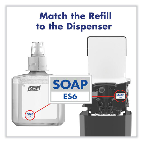 GOJ643401 - GOJO - ES6 Soap Touch-Free Dispenser, 1,200 mL, 5.25 x 8.8 x 12.13, Graphite