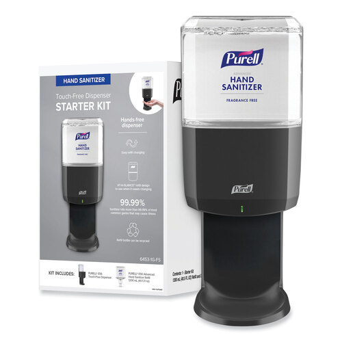 GOJ64531GFS - GOJO - Advanced Hand Sanitizer Foam ES6 Starter Kit, Graphite