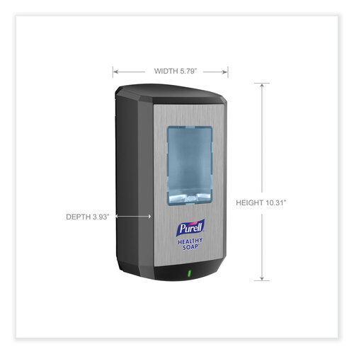GOJ653401 - GOJO - CS6 Soap Touch-Free Dispenser, 1,200 mL, 4.88 x 8.8 x 11.38, Graphite