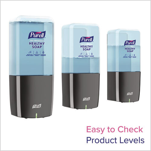 GOJ8334E1 - GOJO - ES10 Automatic Hand Soap Dispenser, 1,200 mL, 4.33 x 3.96 x 10.31, Graphite