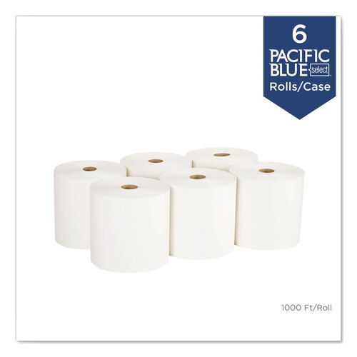 GPC26100 - Georgia Pacific - Preference&reg; High-Capacity Non-perforated Paper Towels, 7.87 x 1000 ft, White, 6/Carton