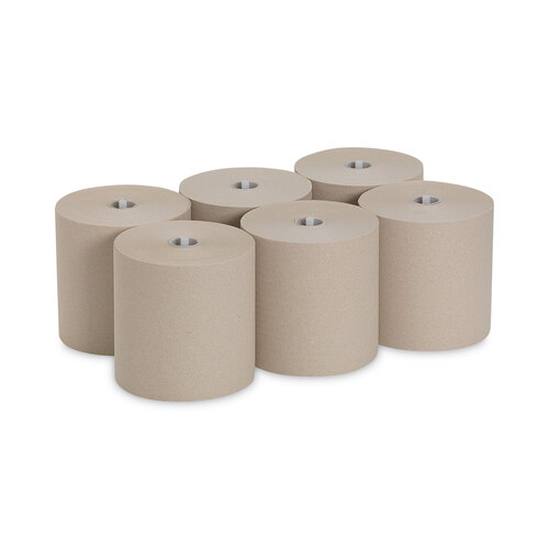 GPC26480 - Georgia Pacific - Hardwound Roll Paper Towel, Nonperforated, 7.87 x 1000 ft, Brown, 6/Ctn