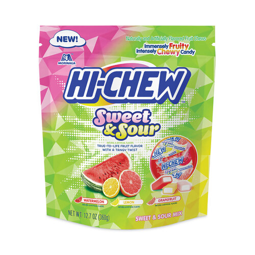 Fruit Chews, Sweet and Sour, 12.7 oz, 3/Pack, Ships in 1-3 Business Days Fruit Chews, Sweet and Sour, 12.7 oz, 3/Pack, Ships in 1-3 Business Days