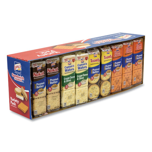 GRR22000400 - 1908 Brands - Cookies and Crackers Variety Pack, Assorted, 36/Box, Ships in 1-3 Business Days
