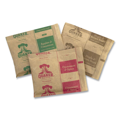 Instant Oatmeal, Assorted Varieties, 1.51 oz Envelope, 52/Carton, Ships in 1-3 Business Days Instant Oatmeal, Assorted Varieties, 1.51 oz Envelope, 52/Carton, Ships in 1-3 Business Days