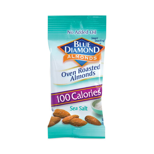 Oven Roasted Sea Salt Almonds, 0.6 oz Bag, 7 Bags/Box, 6 Box/Carton, Ships in 1-3 Business Days Oven Roasted Sea Salt Almonds, 0.6 oz Bag, 7 Bags/Box, 6 Box/Carton, Ships in 1-3 Business Days