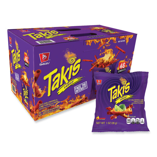 Fuego, 1 oz Bags, 46 Bags/Carton, Ships in 1-3 Business Days Fuego, 1 oz Bags, 46 Bags/Carton, Ships in 1-3 Business Days