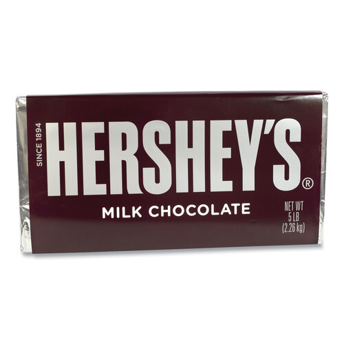 Milk Chocolate Bar, 5 lb Bar, Ships in 1-3 Business Days