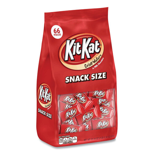Snack Size, Crisp Wafers in Milk Chocolate, 32.34 oz Bag, Ships in 1-3 Business Days Snack Size, Crisp Wafers in Milk Chocolate, 32.34 oz Bag, Ships in 1-3 Business Days