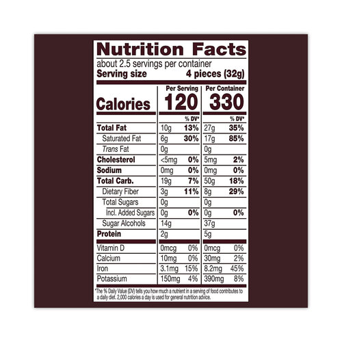 Miniatures Special Dark Sugar-Free Chocolate, 3 oz Bag, 12 Bags/Carton, Ships in 1-3 Business Days