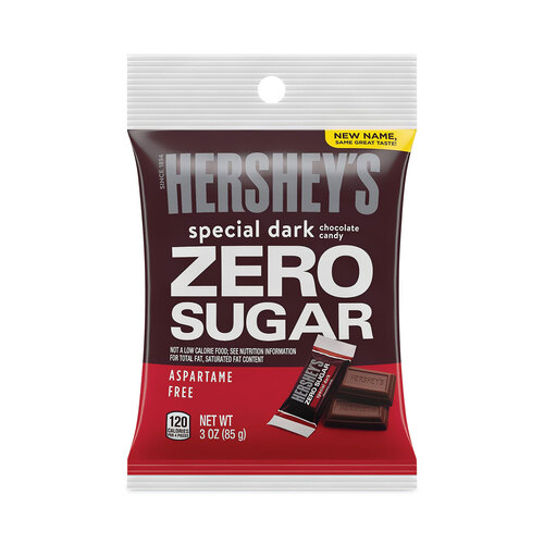 Miniatures Special Dark Sugar-Free Chocolate, 3 oz Bag, 12 Bags/Carton, Ships in 1-3 Business Days