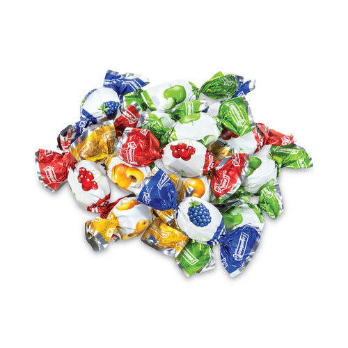 Delicate Fruit Drops Mini Fruit Filled Assortment, 2.2 lb Bag, Ships in 1-3 Business Days Delicate Fruit Drops Mini Fruit Filled Assortment, 2.2 lb Bag, Ships in 1-3 Business Days