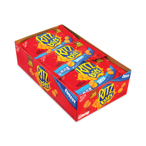 GRR30400071 - Nabisco - Ritz Bits Cheese Sandwich Crackers, 1 oz Pouch, 48 Pouches/Carton, Ships in 1-3 Business Days
