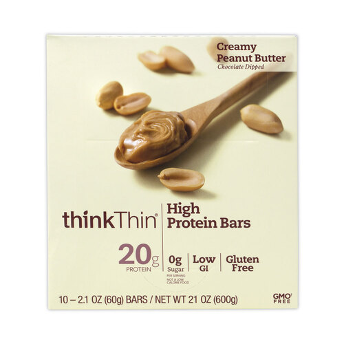 High Protein Bars, Chunky Peanut Butter, 2.1 oz Bar, 10 Bars/Carton, Ships in 1-3 Business Days High Protein Bars, Chunky Peanut Butter, 2.1 oz Bar, 10 Bars/Carton, Ships in 1-3 Business Days