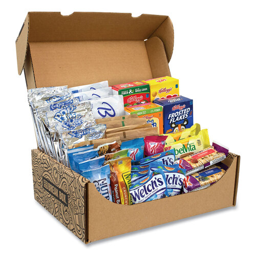 GRR700S0002 - Snack Box Pros - Breakfast Snack Box, 41 Assorted Snacks/Box, Ships in 1-3 Business Days
