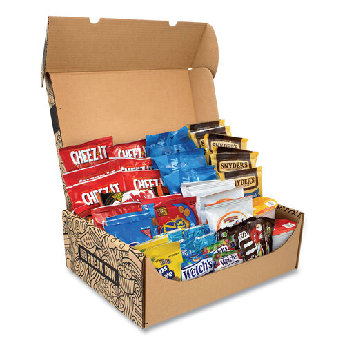 GRR700S0003 - Snack Box Pros - Party Snack Box, 45 Assorted Snacks/Box, Ships in 1-3 Business Days