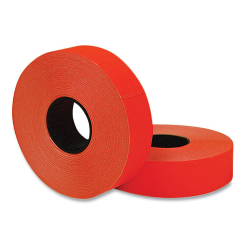 GRV098615 - Cosco - Two-Line Pricemarker Labels, Red, 1,750 Labels/Roll, 2 Rolls/Pack