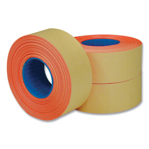 GRV098619 - Cosco - Two-Line Pricemarker Labels, Red, 1,000 Labels/Roll, 3 Rolls/Pack