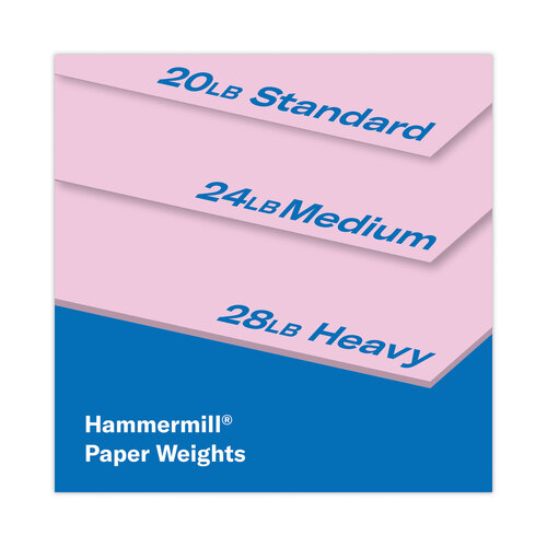 Hammermill Colors Print Paper, 20lb, 8.5 x 11, Lilac, 500 Sheets/Ream, 10 Reams/Carton