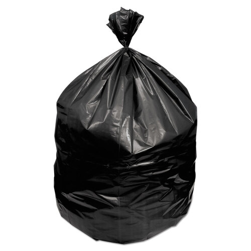 HERH5645PKR01 - Heritage Bag - Linear Low Density Can Liners with AccuFit Sizing, 23 gal, 1.3 mil, 28&quot; x 45&quot;, Black, 20 Bags/Roll, 10 Rolls/Carton