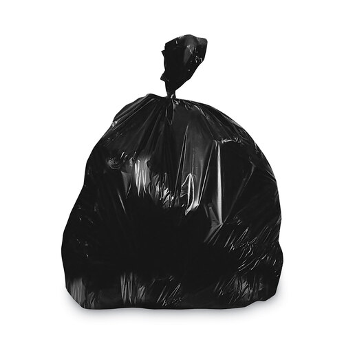 Linear Low-Density Can Liners, 90-96 gal, 2 mil, 57 x 75, Black, 50/Carton Linear Low-Density Can Liners, 90-96 gal, 2 mil, 57 x 75, Black, 50/Carton