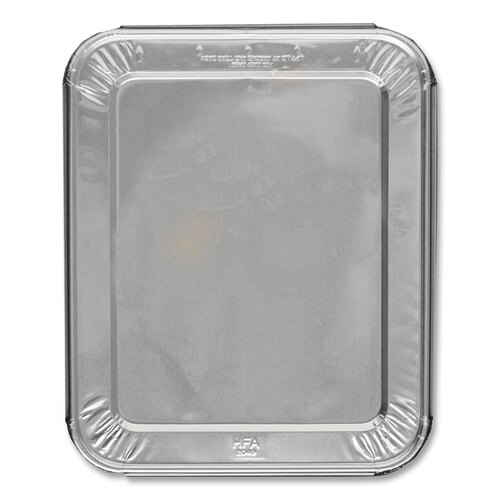 HFA204930100FC - HFA INC - Steam Table Pan Lids, Full Curl Edge, Fits Half-Size Pan, 0.62&quot; Deep, 11.16 x 12.75, 100/Carton