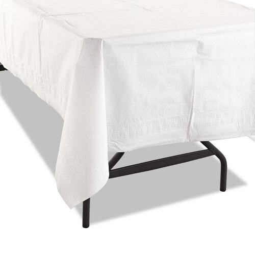 HFM210130 - Hoffmaster - Cellutex Table Covers, Tissue/Polylined, 54&quot; x 108&quot;, White, 25/Carton