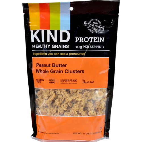 Kind Healthy Grains Peanut Butter Whole Grain Clusters 11 oz Case