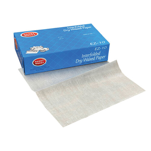 HWAEZ10 - HANDY WACKS CORPORATION - Interfolded Dry Waxed Paper Deli Sheets, 10.75 x 10, 500 Box, 12 Boxes/Carton