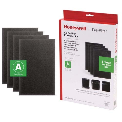 HWLHRFA100 - Honeywell - Pre-Cut Carbon Pre-Filter, Box of 4 Filters