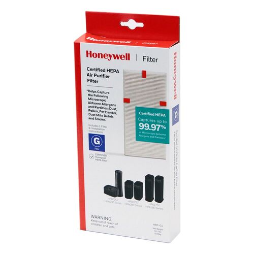 HWLHRFG1 - Honeywell - Filter G True HEPA Air Purifier Filter, 1.5 x 10