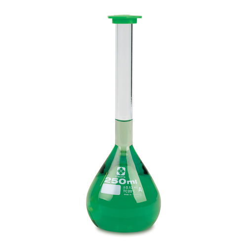 HSW2303A-250-CS - Heathrow Scientific - Heathrow Scientific Volumetric Flask, Class A, Snap Cap, 250 mL