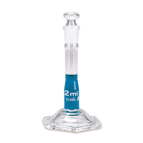 HSW2306A-2-CS - Heathrow Scientific - Heathrow Scientific Volumetric Flask, Class A, Glass Stopper, 2 mL