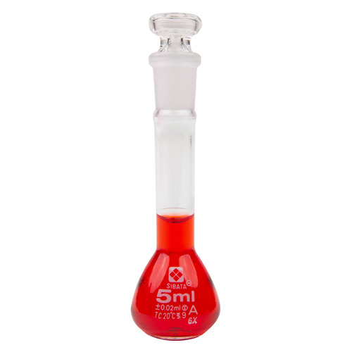 HSW2306A-5-CS - Heathrow Scientific - Heathrow Scientific Volumetric Flask, Class A, Glass Stopper, 5 mL