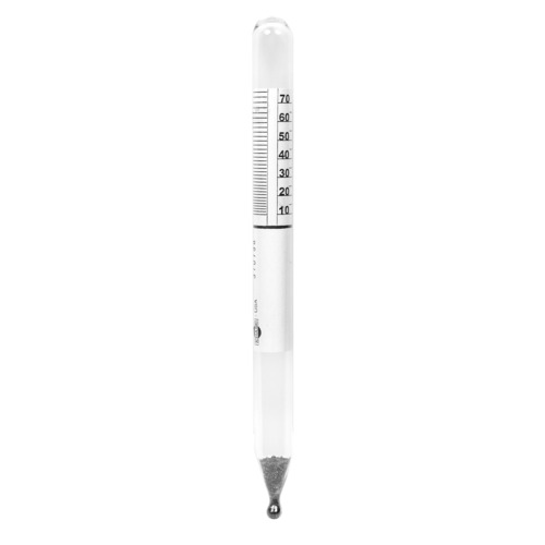 HSW6604DS-04-EA - Heathrow Scientific - Heathrow Scientific Dual Scale Hydrometer, Specific Gravity/Baume, 0.70 to 1.00, 10 to 70&deg;, 165 mm