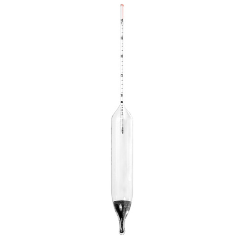 HSW6613-G-EA - Heathrow Scientific - Heathrow Scientific Alcohol Hydrometer, Proof Scale, IRS Specification, Size G