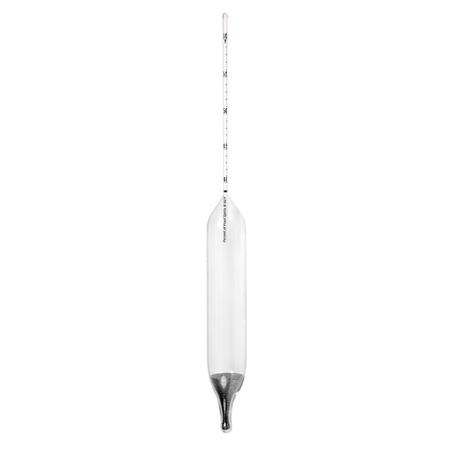 HSW6613-H-EA - Heathrow Scientific - Heathrow Scientific Alcohol Hydrometer, Proof Scale, IRS Specification, Size H