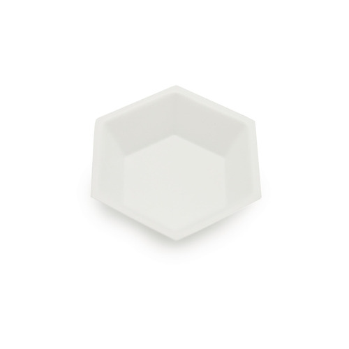 HSWHS14251B-CS - Heathrow Scientific - Heathrow Scientific Hexagonal Weigh Boat, Medium Anti-static, White